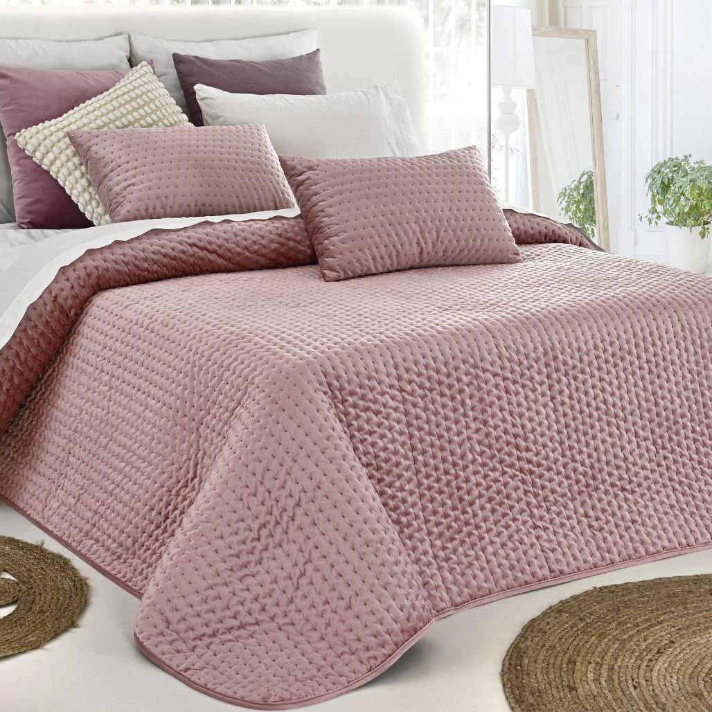 Trapunta Elise 150 cm - Set trapunta più 2 cuscini imbottiti
