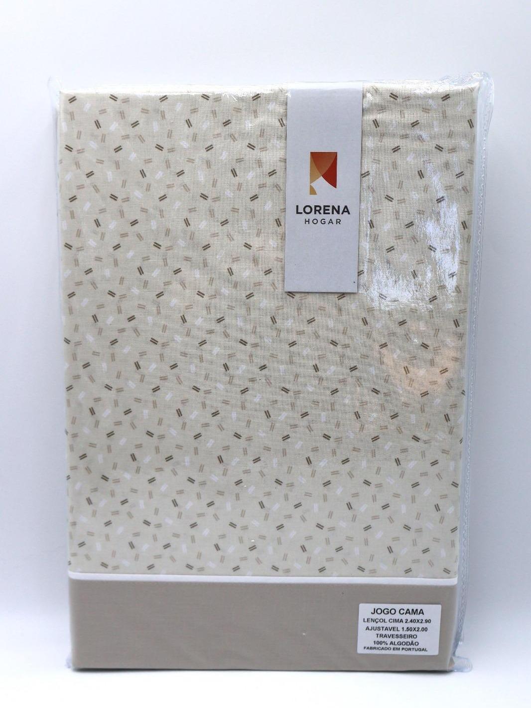 Juego de Sábanas MODELO LUZ  Lorena Hogar  De 90 a 160 cm