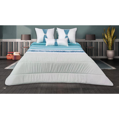 Edredon Crystal Brillo I Medidas 250x260 I Para camas de 150 I Incluye 3 cojines