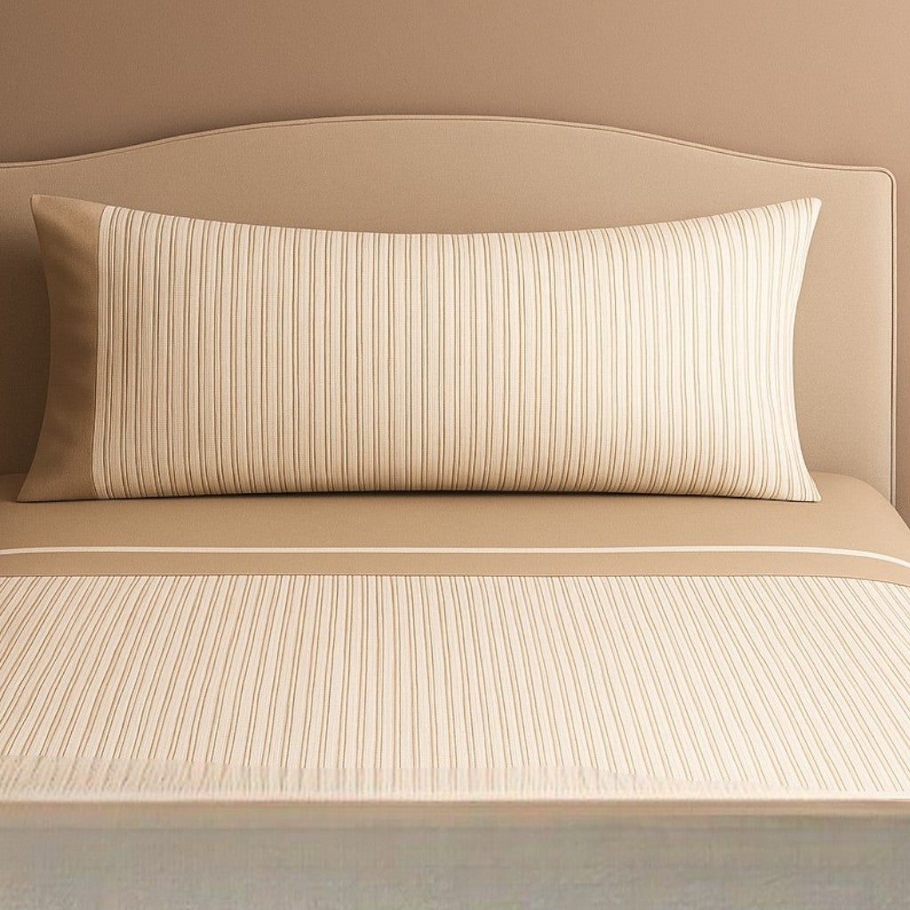 Juego de Sábanas Modelo Serena Verde / Gris / Beige / Rosa  Lorena Hogar  De 90 a 180 cm