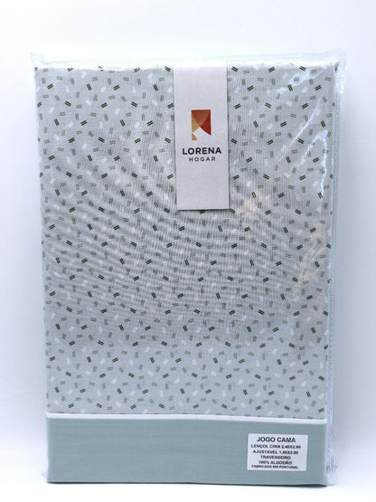 Juego de Sábanas MODELO LUZ  Lorena Hogar  De 90 a 160 cm