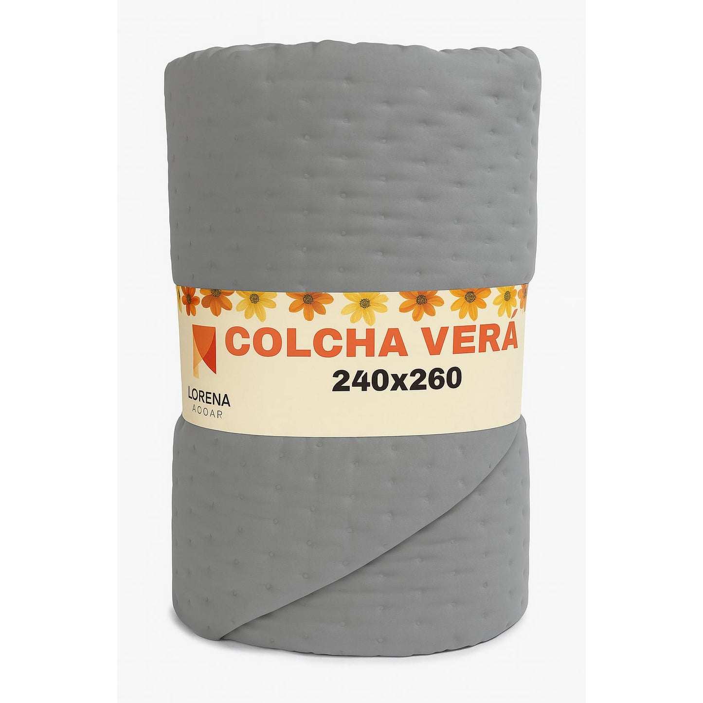 Colcha de Verano ECOBOUTI puntitos Lorena Hogar 240x260 cm  Ligero, Fresco y Elegante
