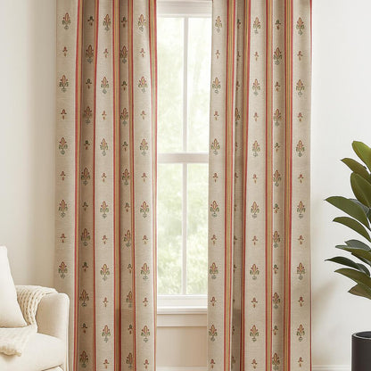 Cortinas con trabillas 140x260cm | Interior y exterior | Algodón & Poliéster