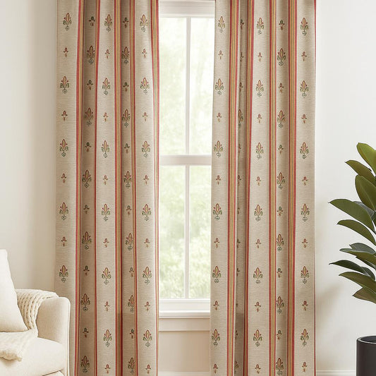 Cortinas con trabillas 140x260cm | Interior y exterior | Algodón & Poliéster