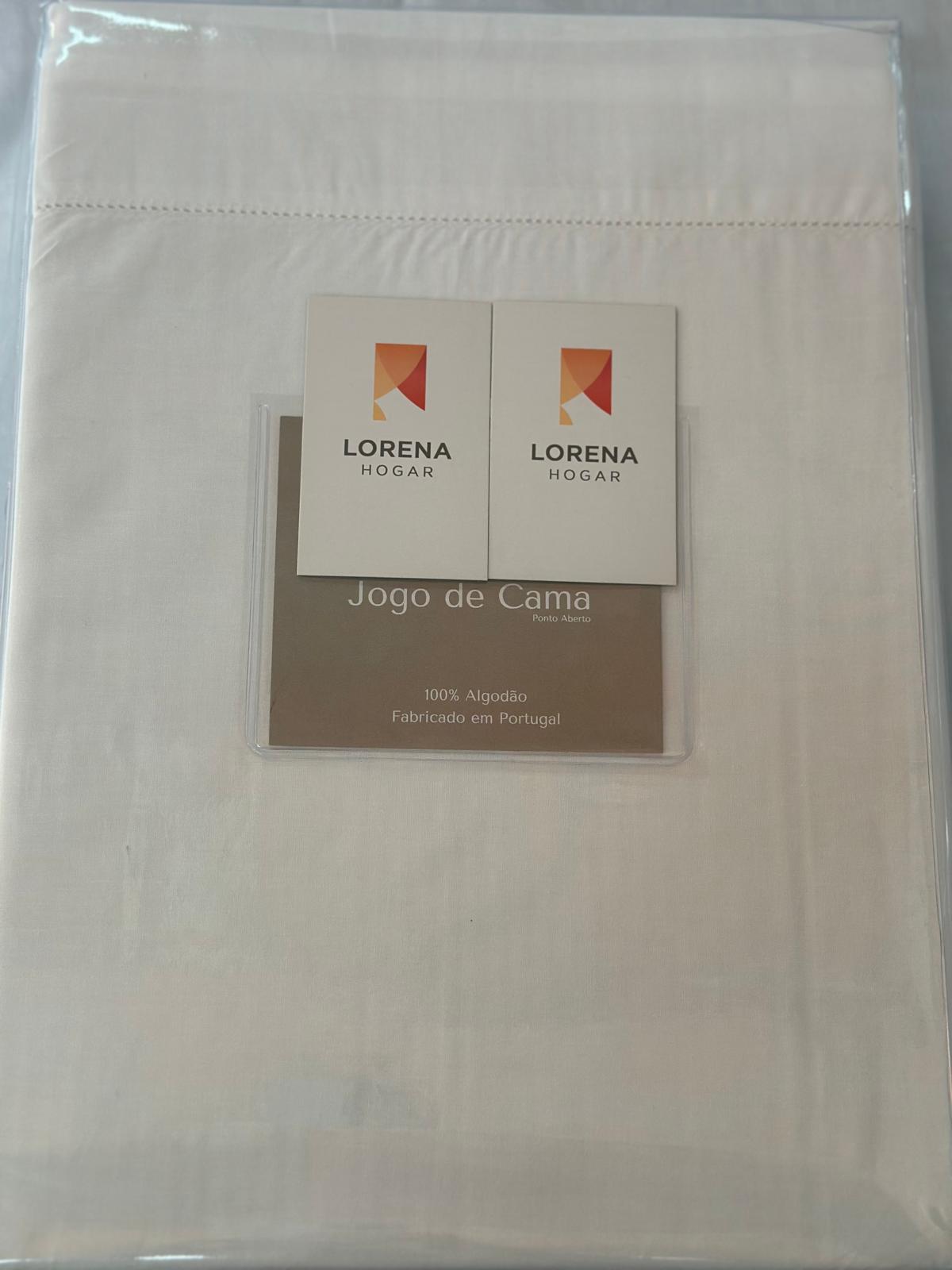 Juego de Sábanas 100% Algodón Percal 200 Hilos  3 Piezas  Lorena Hogar