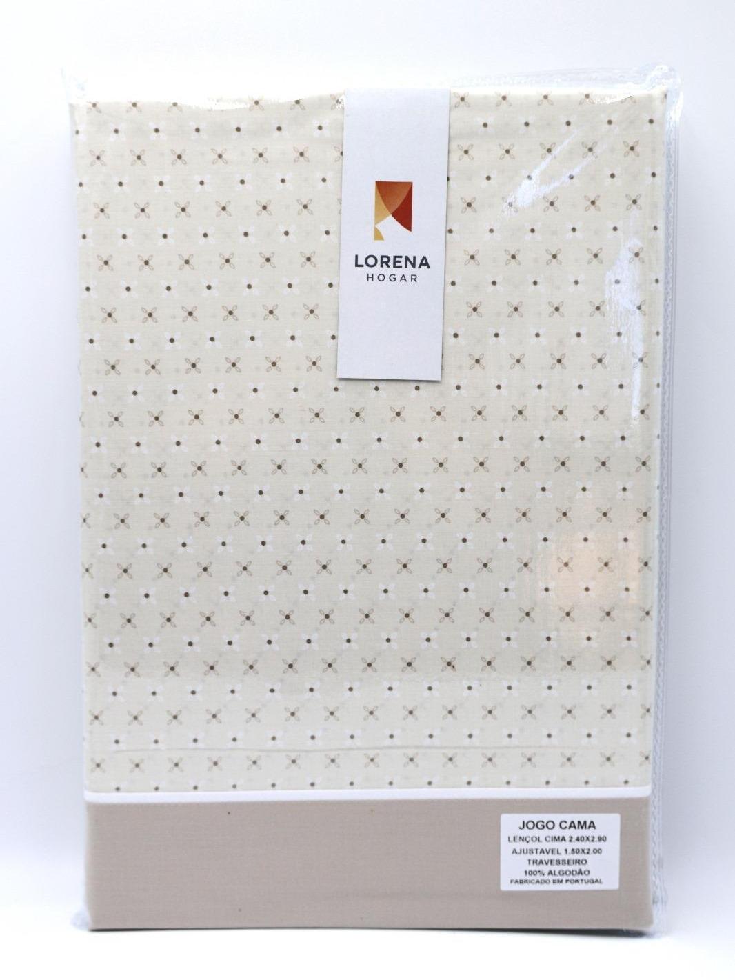 Juego de Sábanas ADRIANA  LINEA 2 Lorena Hogar  De 90 a 160 cm
