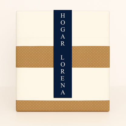 Juego de sábanas fondo blanco con dibujo de topitos / Camas de 180 / Disponible en ROSA, AZUL, VERDE y GRIS