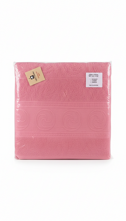 Toallas tocador, lavabo y sabana | 13 colores - Diferentes diseños | Algodón 100% rizo