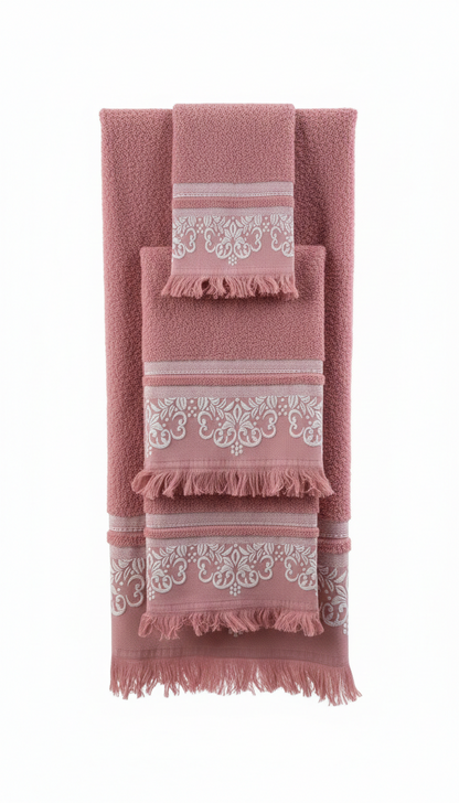 Juego de Toallas 3 Piezas – Algodón 100%