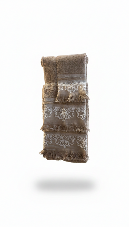 Juego de Toallas 3 Piezas – Algodón 100%