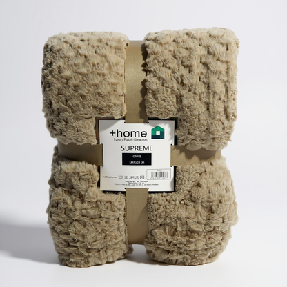 Manta +Home GRAYE | Sedalina Premium con Interior Borreguito | Ultra Suave y Cálida