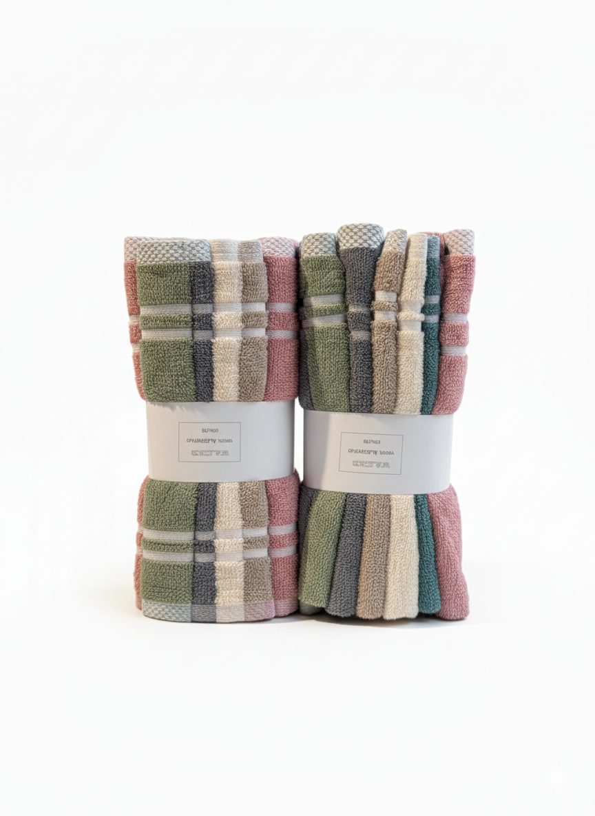 Set de Paños de Cocina Premium – 100% Algodón - 6 Unidades