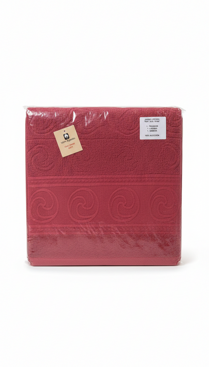 Toallas tocador, lavabo y sabana | 13 colores - Diferentes diseños | Algodón 100% rizo