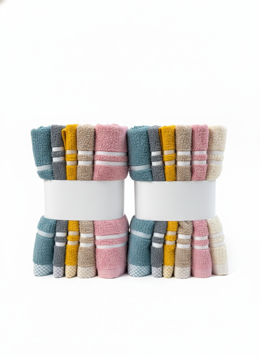 Set de Paños de Cocina Premium – 100% Algodón - 6 Unidades