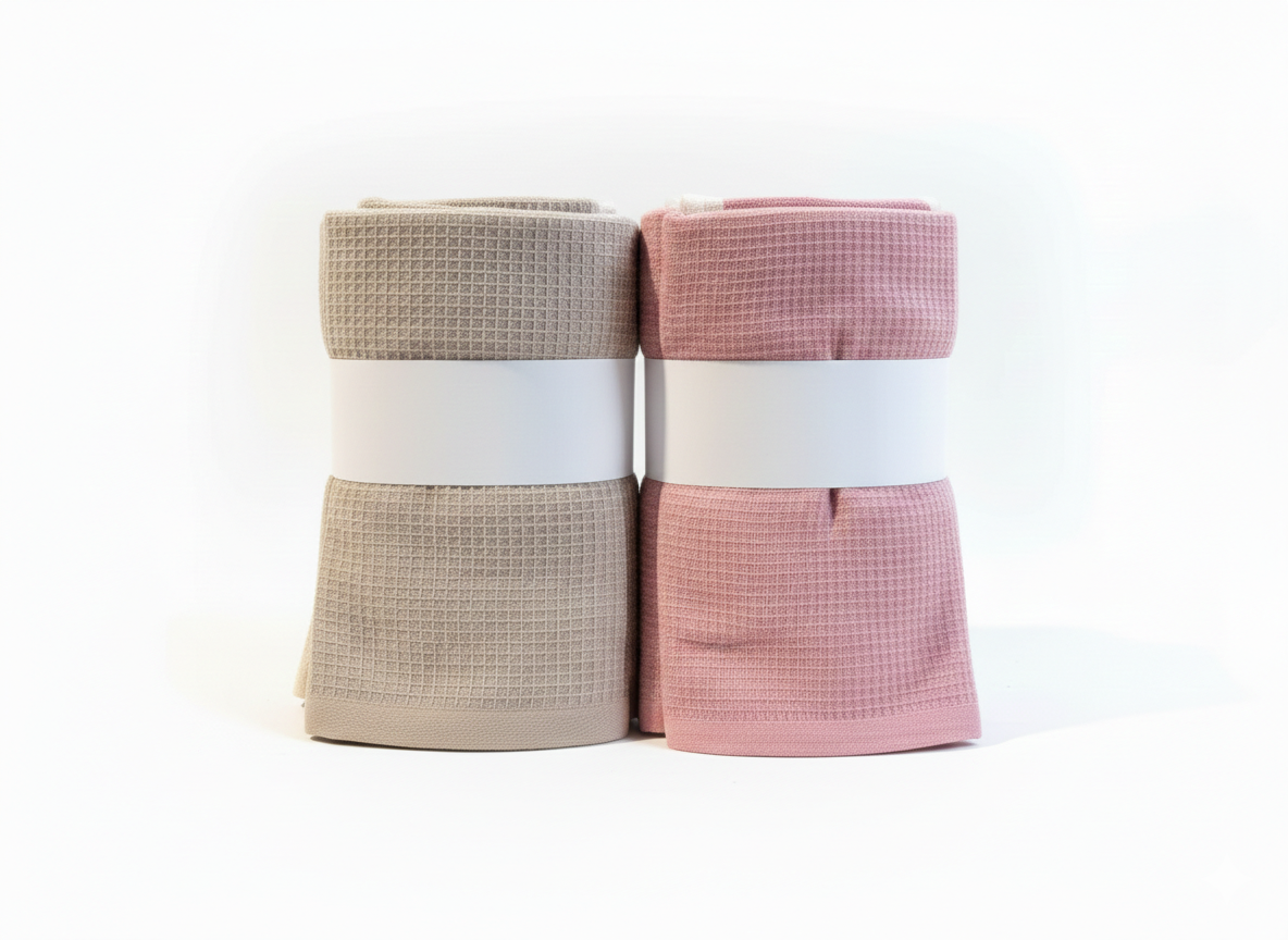 Paños de Cocina Doble Textura Premium - Pack x6