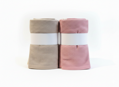 Paños de Cocina Doble Textura Premium - Pack x6