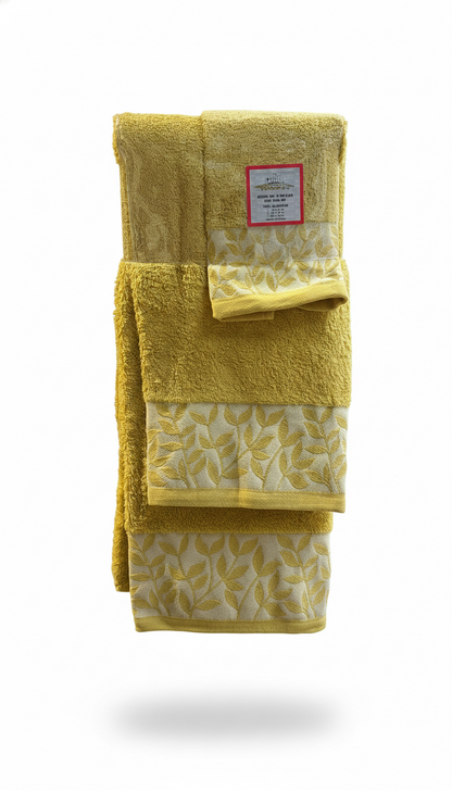 Juego de Toallas 3 Piezas – Algodón 100%