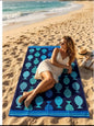Serviette de piscine XXL 100 x 180 cm | Douce, absorbante et colorée | Lorena Hogar (différents modèles)