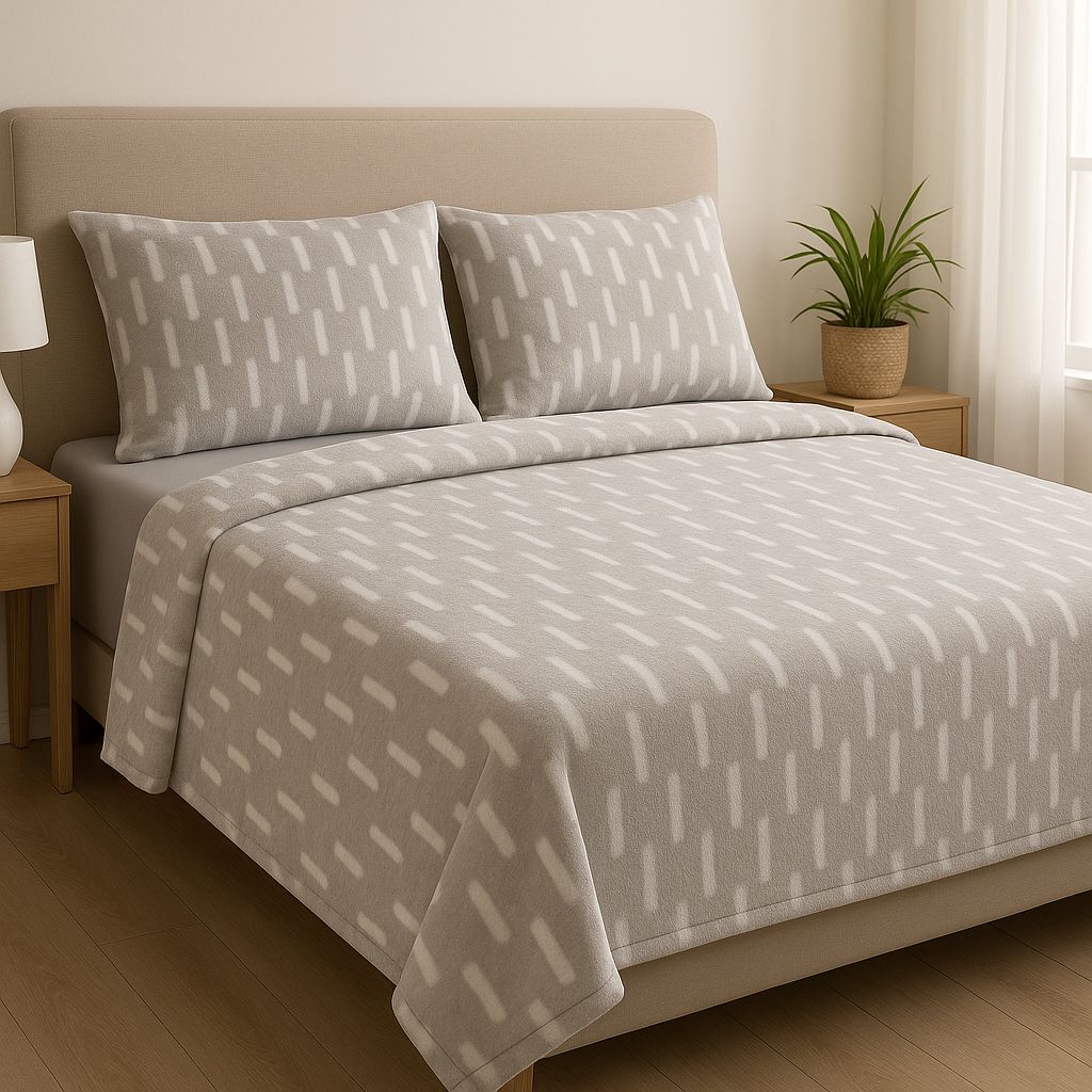 Sábana +Home Coralina Soft Lorena Hogar | Doble Perchado y Bajera Perimetral para Colchones de hasta 30 cm | Medidas 90, 105, 135 y 150