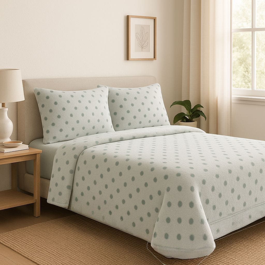 Sábana +Home Coralina Soft Lorena Hogar | Doble Perchado y Bajera Perimetral para Colchones de hasta 30 cm | Medidas 90, 105, 135 y 150
