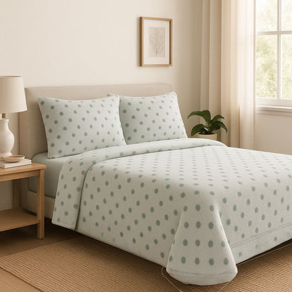 Sábana +Home Coralina Soft Lorena Hogar | Doble Perchado y Bajera Perimetral para Colchones de hasta 30 cm | Medidas 90, 105, 135 y 150