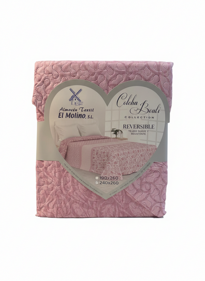 Colcha Bouti Reversible – Diseño Elegante y Acabado de Calidad - Varios modelos disponibles