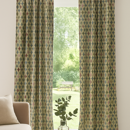 Cortinas con trabillas 140x260cm | Interior y exterior | Algodón & Poliéster