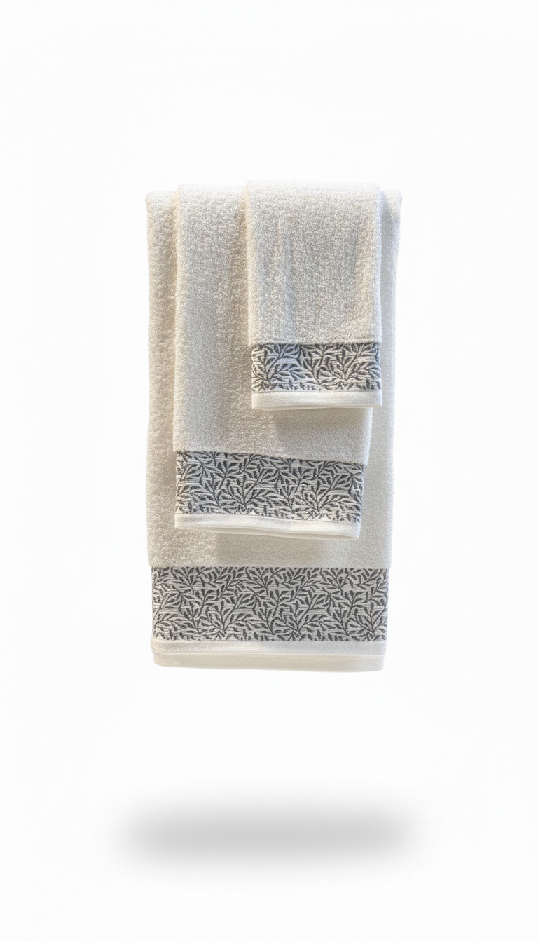 Juego de Toallas 3 Piezas – Algodón 100%