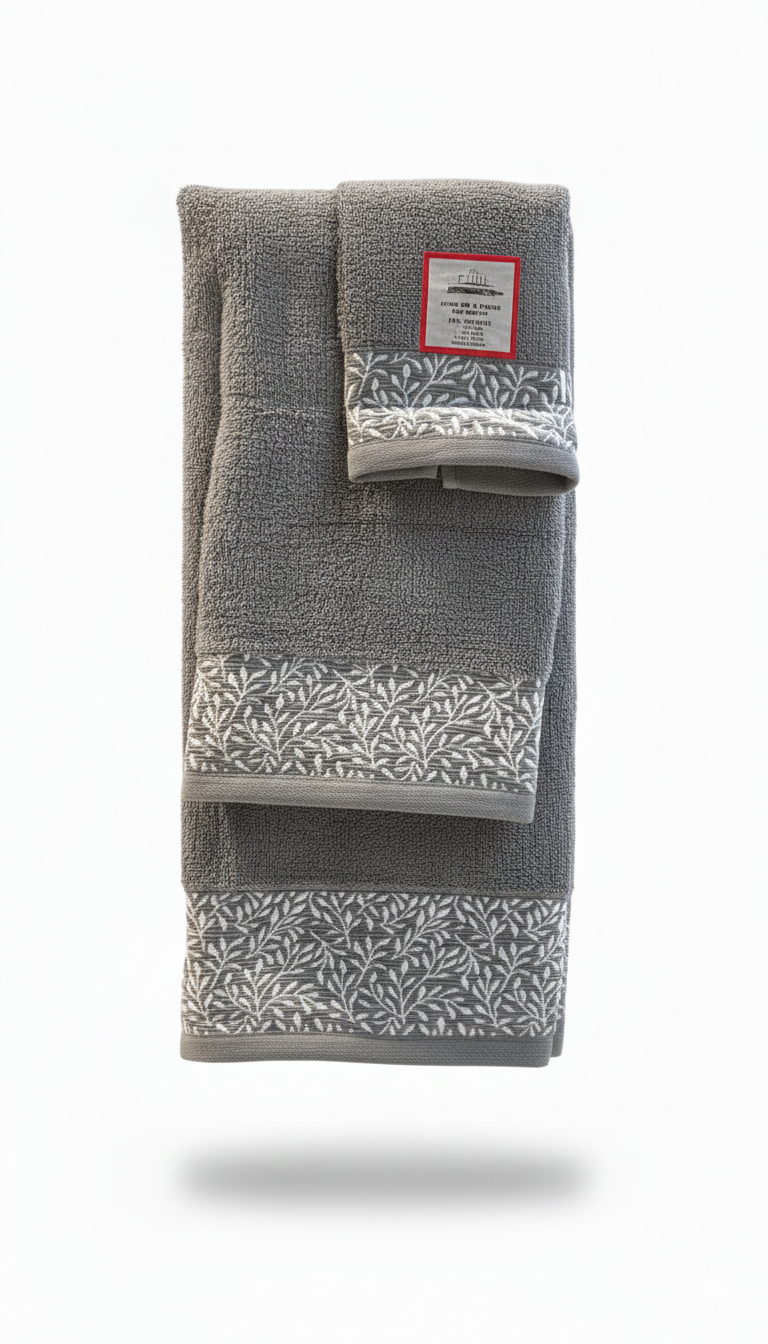 Juego de Toallas 3 Piezas – Algodón 100%