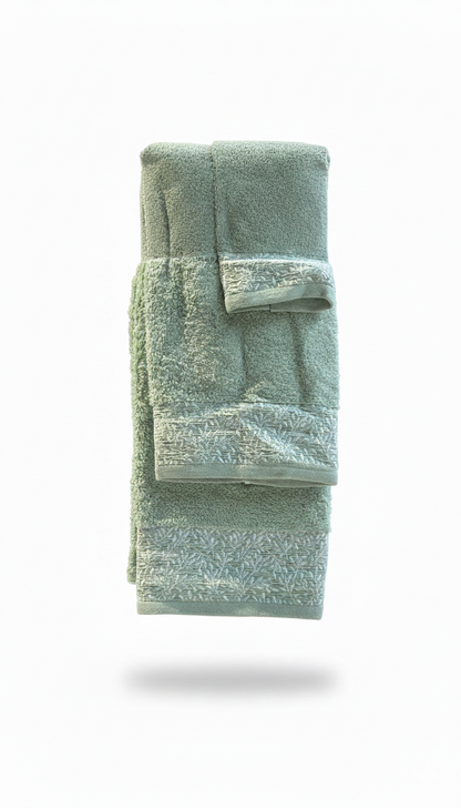 Juego de Toallas 3 Piezas – Algodón 100%