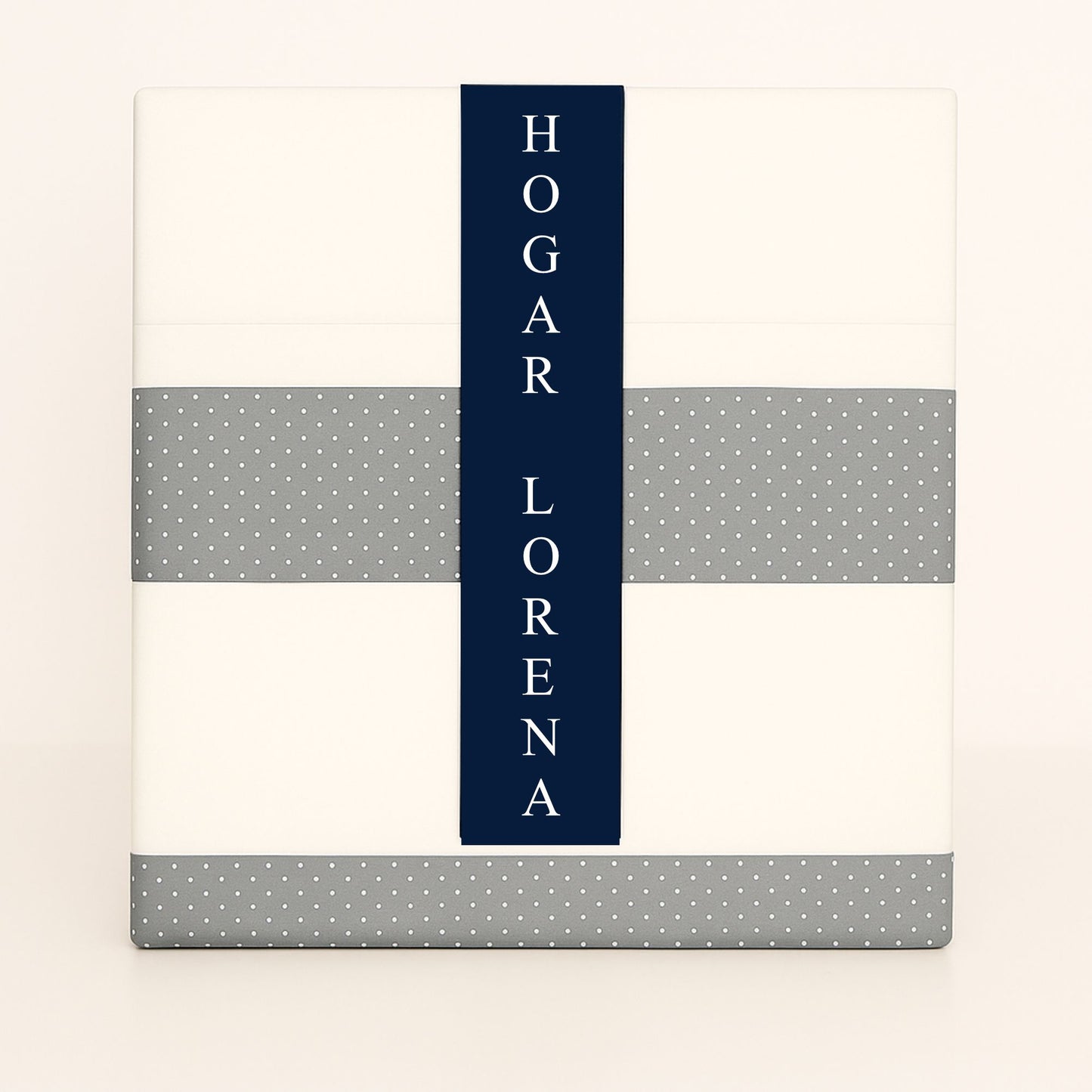 Juego de sábanas fondo blanco con dibujo de topitos / Camas de 180 / Disponible en ROSA, AZUL, VERDE y GRIS