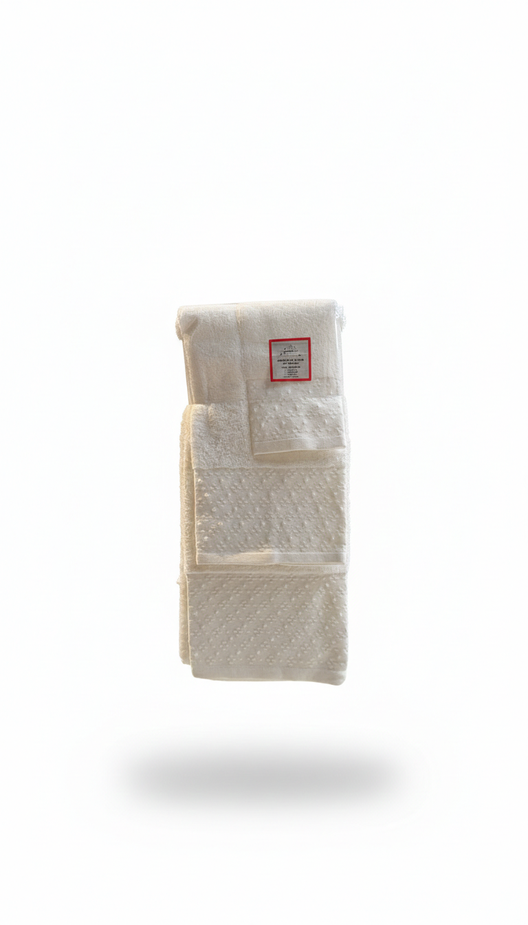 Juego de Toallas 3 Piezas – Algodón 100%