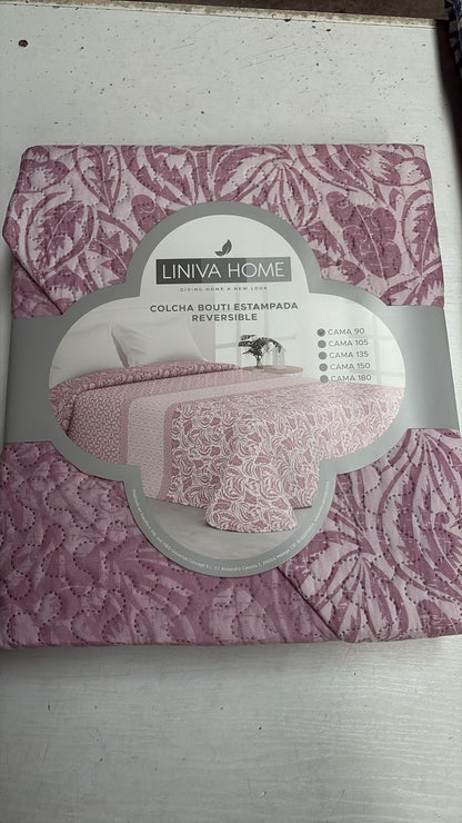 Colcha Bouti Reversible – Diseño Elegante y Acabado de Calidad | Varios modelos disponibles