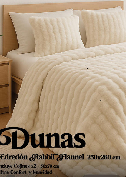 Edredón Sherpa Peluchón de Invierno Reversible con Pelo y Sedalina para Cama 150  Modelos Rayas o Bolas y Boreal  Incluye 2 Cojines 50x70 cm  Ultra Suave, 4 Colores: Beige, Gris Claro, Gris Oscuro, Rosa