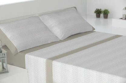 Juego de Sábanas de Franela 100% Algodón | Tacto Extra Soft | +Home