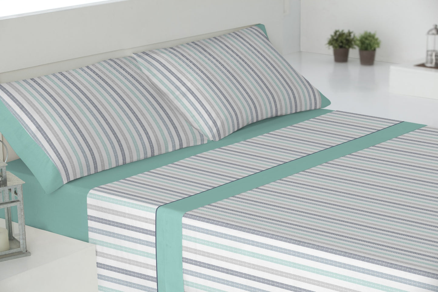 Juego de Sábanas de Franela 100% Algodón | Tacto Extra Soft | +Home