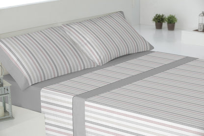 Juego de Sábanas de Franela 100% Algodón | Tacto Extra Soft | +Home