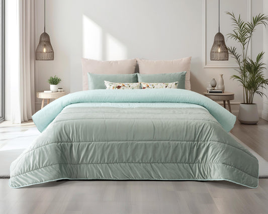 Edredón Siena con 2 Cojines Rellenos  Medida 250x260  Varios Colores