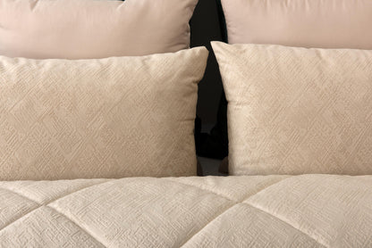 Edredón Aire / Zánate / Amnese con 2 Cojines Rellenos  250x260 cm  Varios Colores