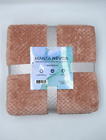 Manta Coralina Suave  130x160 y 160x220 cm  Colores Variados