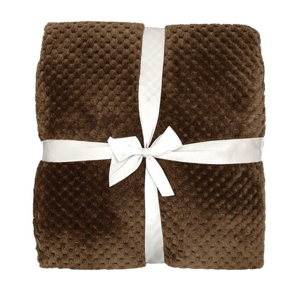 Manta Coralina Suave  130x160 y 160x220 cm  Colores Variados