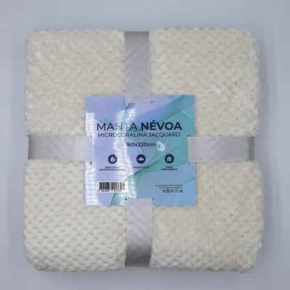 Manta Coralina Suave  130x160 y 160x220 cm  Colores Variados