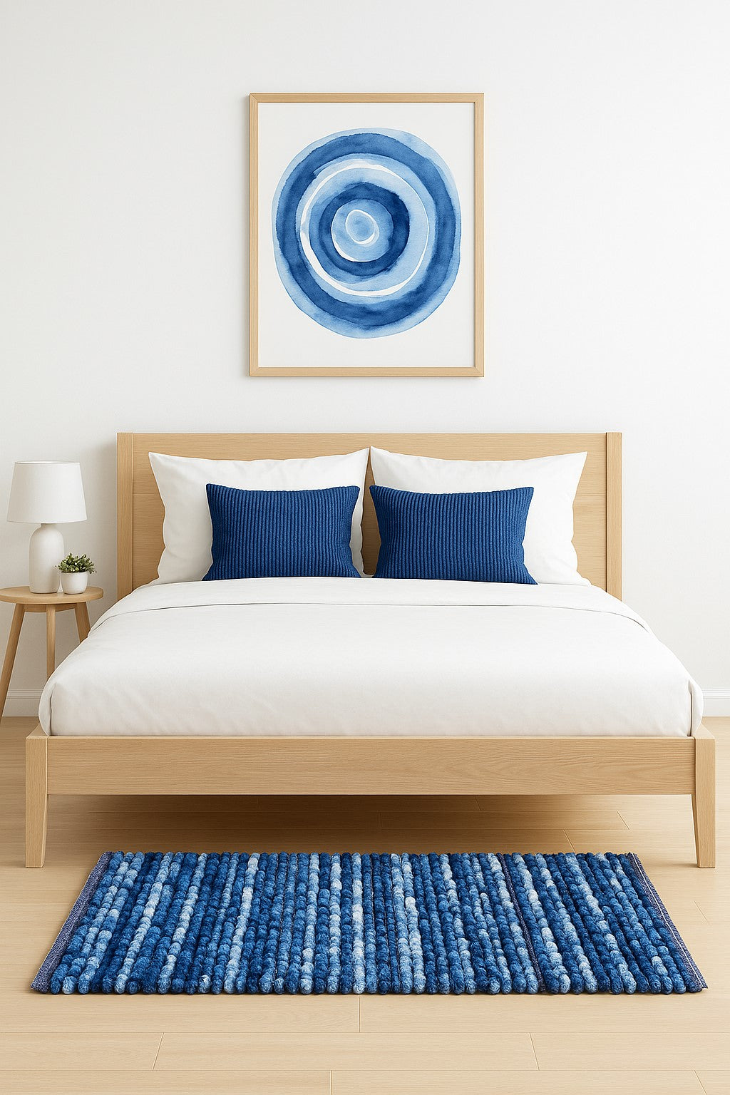 Alfombra Pompom Multifunción – 50x80 cm – Suave y Antideslizante
