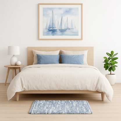 Alfombra Pompom Multifunción – 50x80 cm – Suave y Antideslizante
