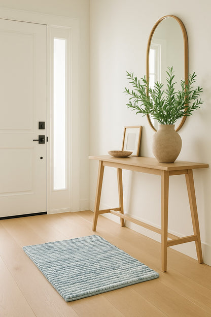 Alfombra Pompom Multifunción – 50x80 cm – Suave y Antideslizante
