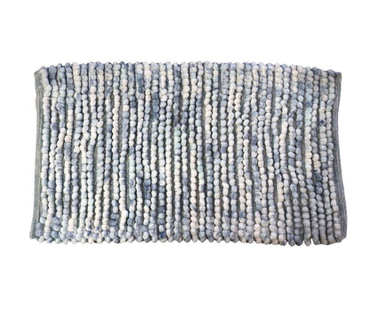 Alfombra Pompom Multifunción – 50x80 cm – Suave y Antideslizante