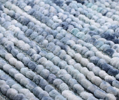 Alfombra Pompom Multifunción – 50x80 cm – Suave y Antideslizante