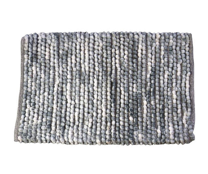 Alfombra Pompom Multifunción – 50x80 cm – Suave y Antideslizante