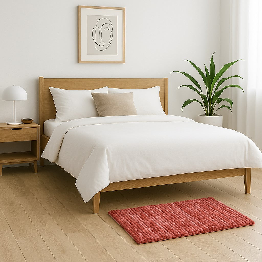 Alfombra Pompom Multifunción – 50x80 cm – Suave y Antideslizante