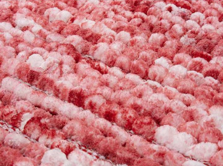 Alfombra Pompom Multifunción – 50x80 cm – Suave y Antideslizante